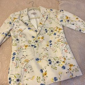 Floral Blazer